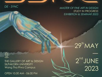 นิทรรศการ “DE-SYNC” Master of Fine Arts in Design, Study in Progress Exhibition & Seminar 2023